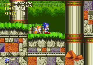 Sonic 3 Unlocked: Tails' extra sprites