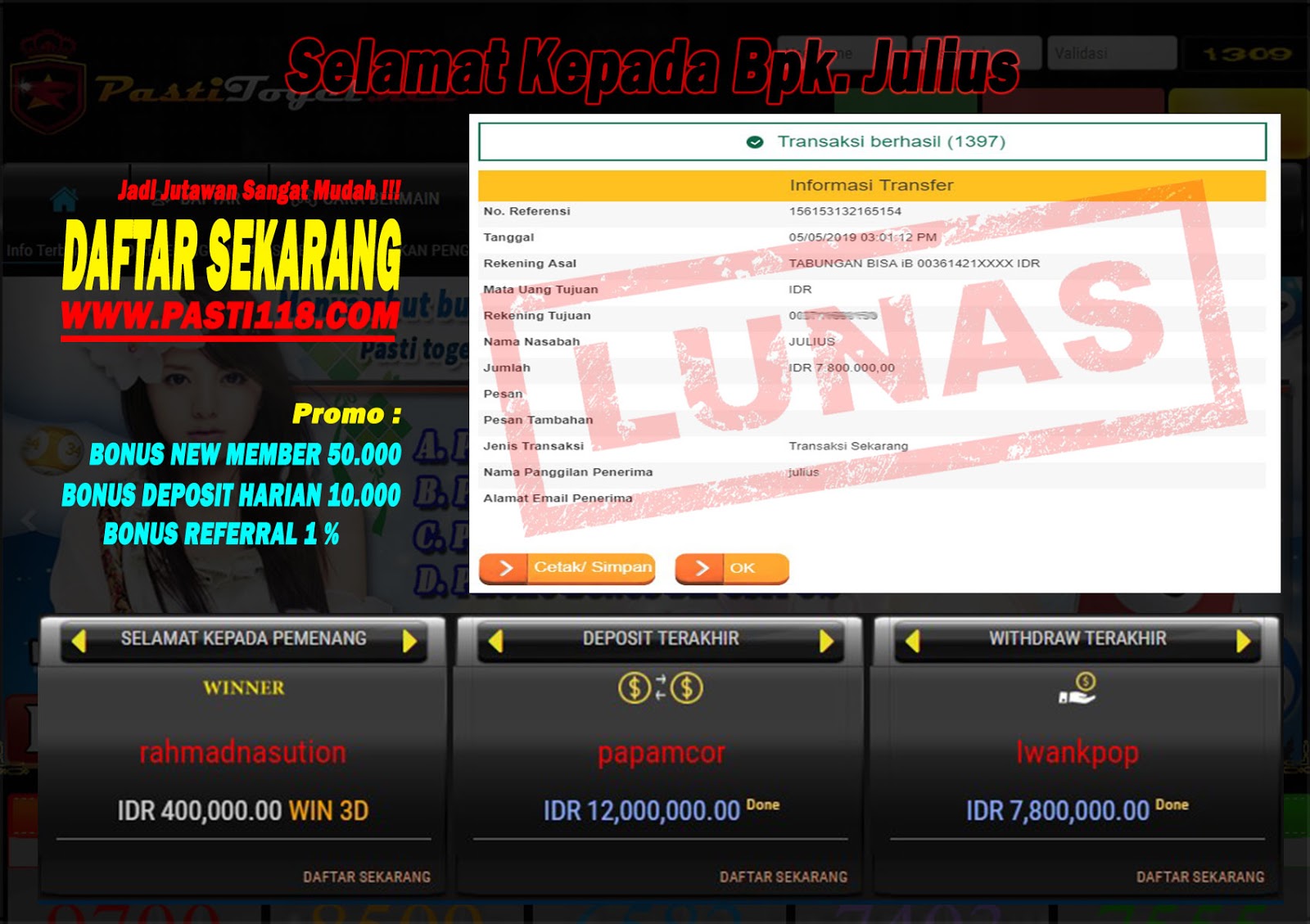 Permainan Togel