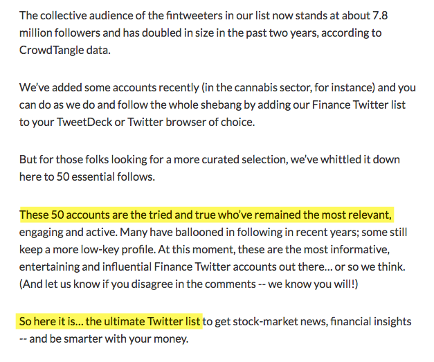 The Fat Pitch Market Watch Top 50 Finance Twitter Accounts for