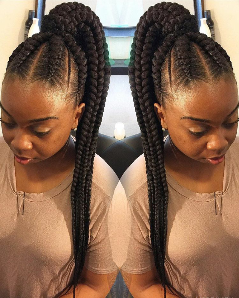 25 Fabulous Ways To Style Your Ghana Braids This Summer