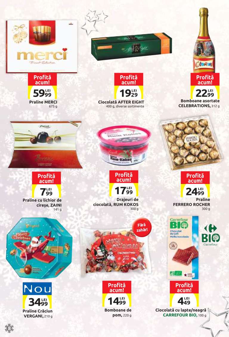 CATALOG Carrefour Craciun decembrie 2018. Brosura cu oferte si reduceri