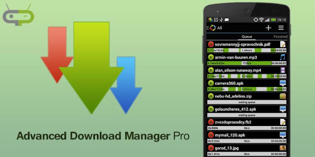تحميل عملاق التحميل لاجهزة الاندرويد تطبيق Advanced download manager pro المدفوع / مجانا 