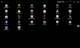 Screenshot of Ainol Novo 8 firmware