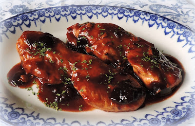 Black Cherry Sauced Turkey Steaks