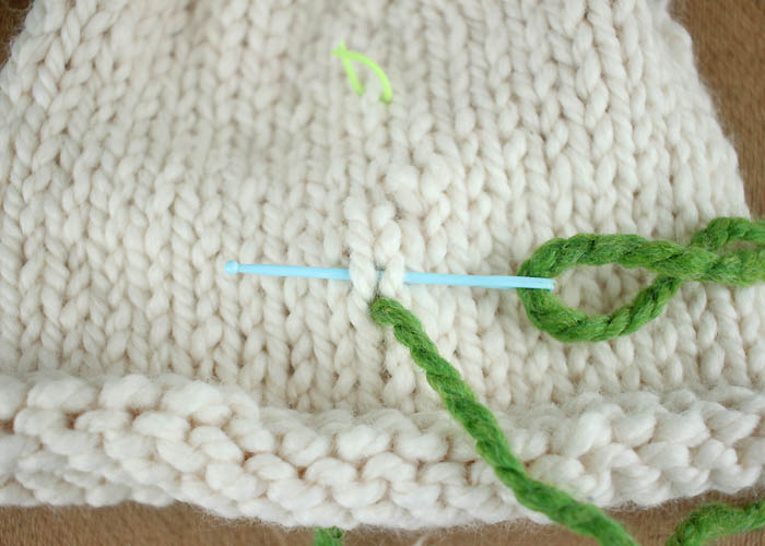 How to Embroider on Knitted Items Gina Michele