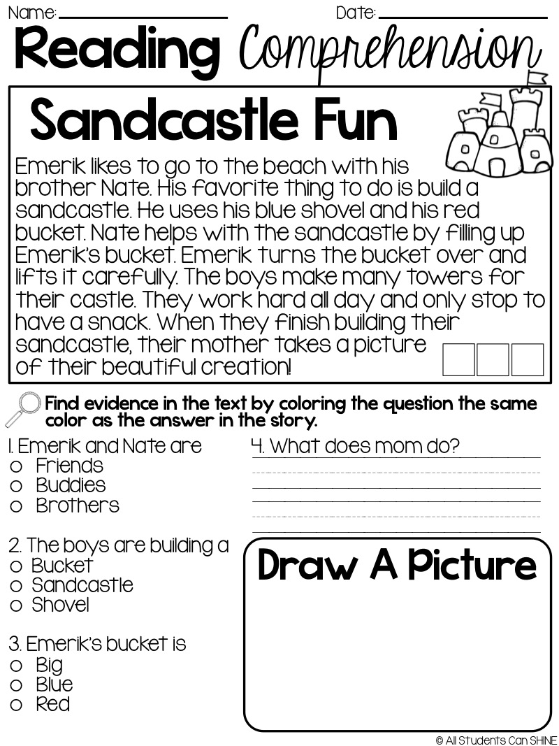 Reading Resources {FREEBIE} All Students Can Shine