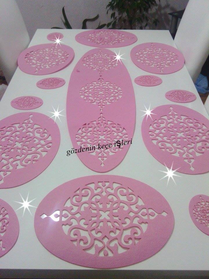 اروع و اشيك مفارش طاولات الاكل موديلات تركية 2018 المجموعة الاولى 1