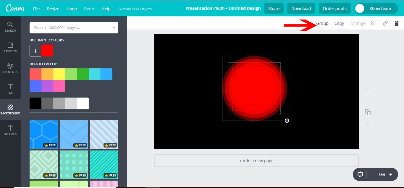 How to create a glow effect in Canva. Design Bundles