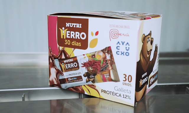 Nutri Hierro 30 días Nutri Hierro 30 días, galletas que eliminan la anemia en un mes