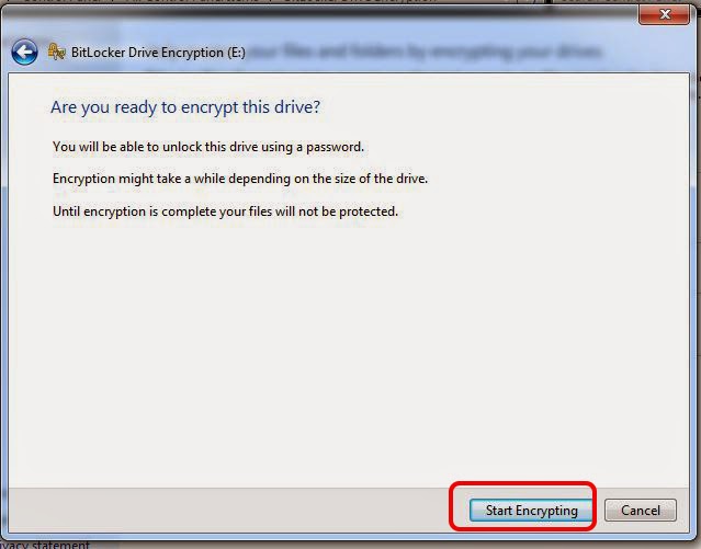 Windows 7 BitLocker Sürücü Şifrelemesi Nasıl Yapılır IT BLOG