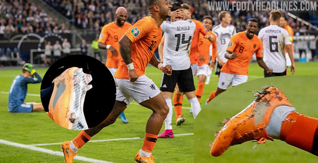 mode Overlappen George Hanbury Adidas & Nike SL Boots Hybrid? Memphis Depay Shows Off All-New Superlight Under  Armour Spotlight SL Boots - Footy Headlines