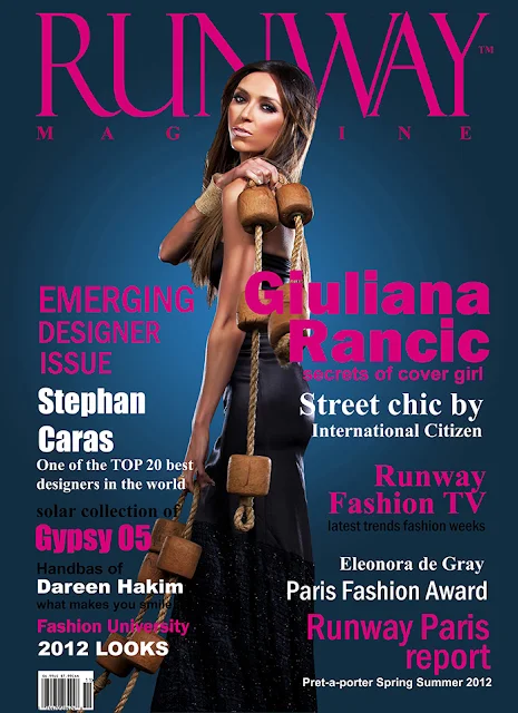 RUNWAY MAGAZINE issue 2012  RUNWAY MAGAZINE cover 2012