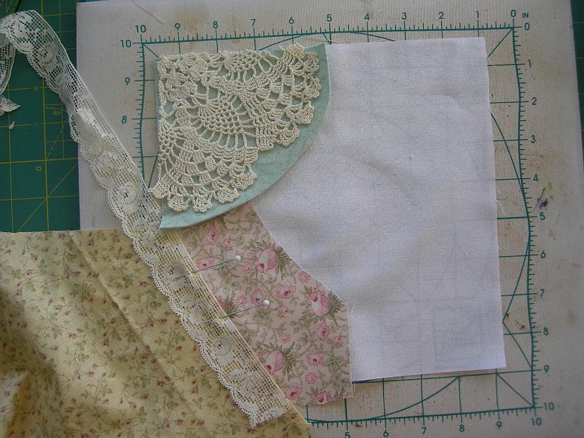 Allie's in Stitches The Lace Quilt