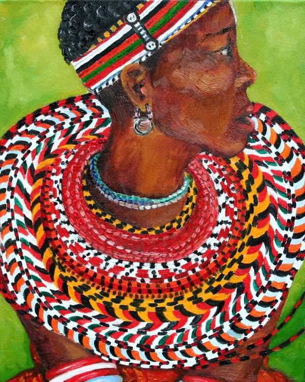 My Inspiring Place: I have always been fascinated by African art.. It