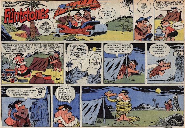 Yowp: Flintstones Weekend Comics, August 1967