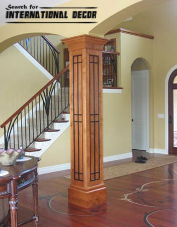 Decorative Columns Stylish Element In Modern Interior