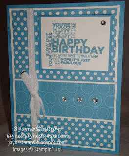 Jayne Stamps ~ ~ ~: Birthday Pop-Up Cards