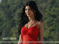 shruti haasan hot, mind blowing hd photo in fast red colour sexy dress outdoor