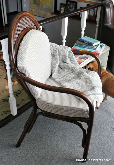 Thrift Store Bamboo Chair Makeover