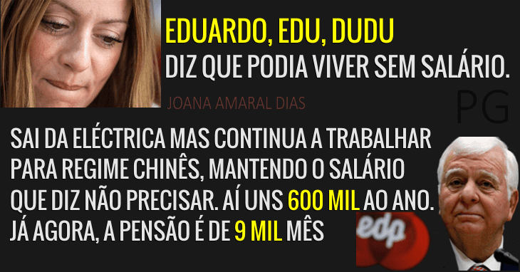 Joana Amaral ARRASA Eduardo Catroga Joana Amaral ARRASA Eduardo Catroga