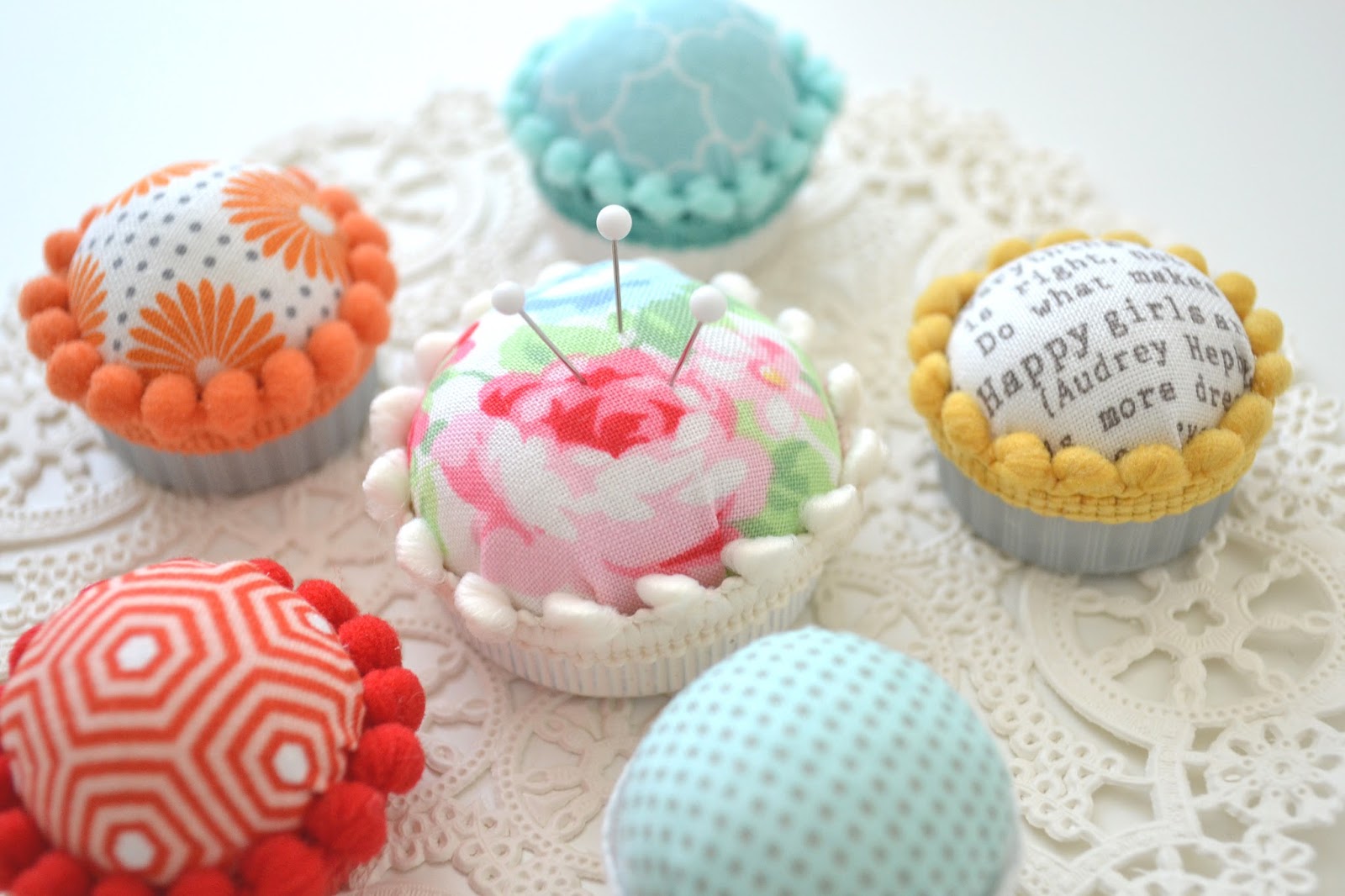 Tea Rose Home Tutorial Stickable Bottle Cap Pincushion