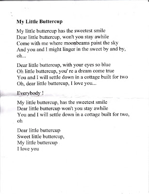 buttercup song lyrics