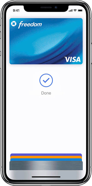 كيفية استخدام Apple Pay للدفع على ايفون X