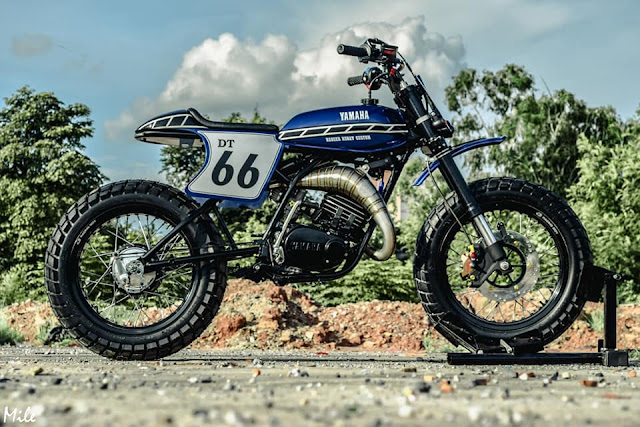Yamaha DT125 By Ranger Korat Custom Hell Kustom