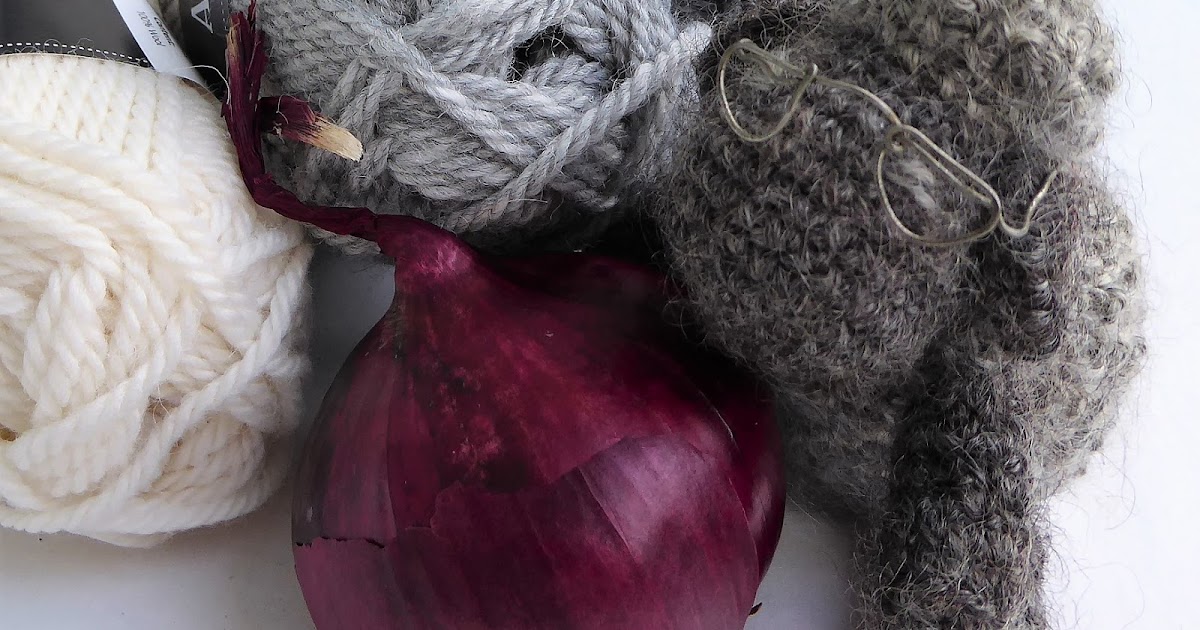 Wool Tribulations of Hand Spinning and Herbal Dyeing Red Onion Skin