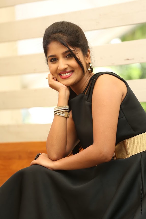 Meghana Lokesh at Idi Maa Prema Katha Interview