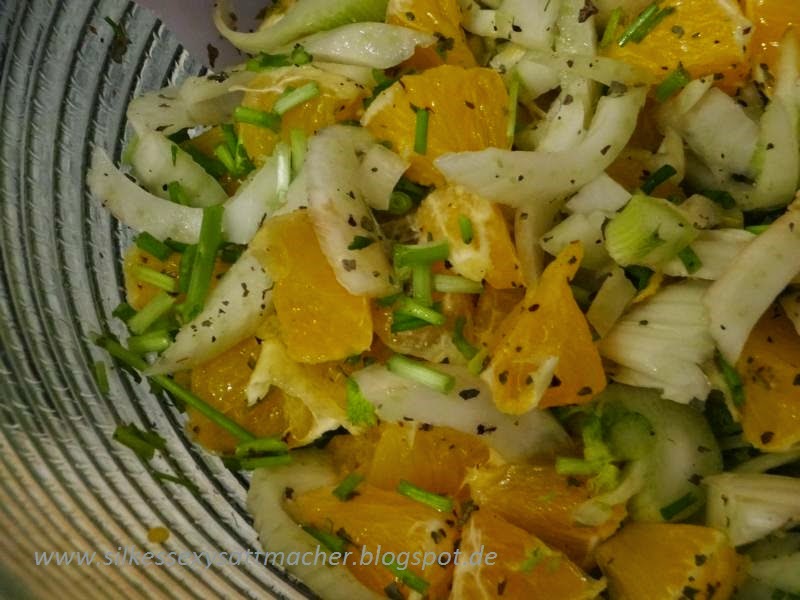 Silkes sexy Sattmacher - Gesund schlemmen!: Orangen-Fenchel-Salat