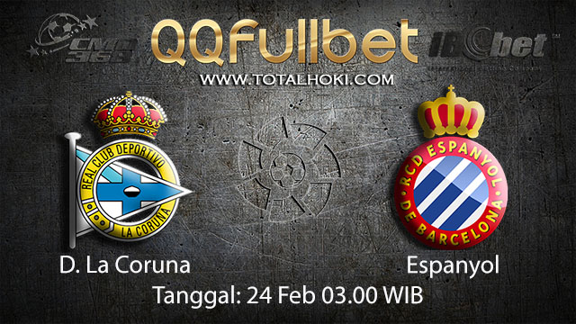 PREDIKSIBOLA - PREDIKSI TARUHAN BOLA D.LA CORUNA VS ESPANYOL 24 FEBRUARI 2018 ( SPANISH LA LIGA )