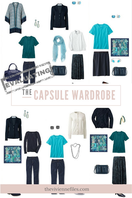 12 Months, 12 Outfits in a Navy-Based Capsule Wardrobe: An Evaluation ...