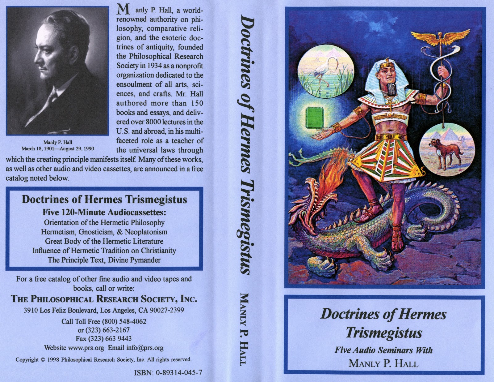 alchemical archives Manly P. Hall Doctrines Of Hermes Trismegistus