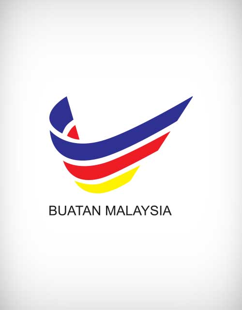 buatan malaysia vector logo