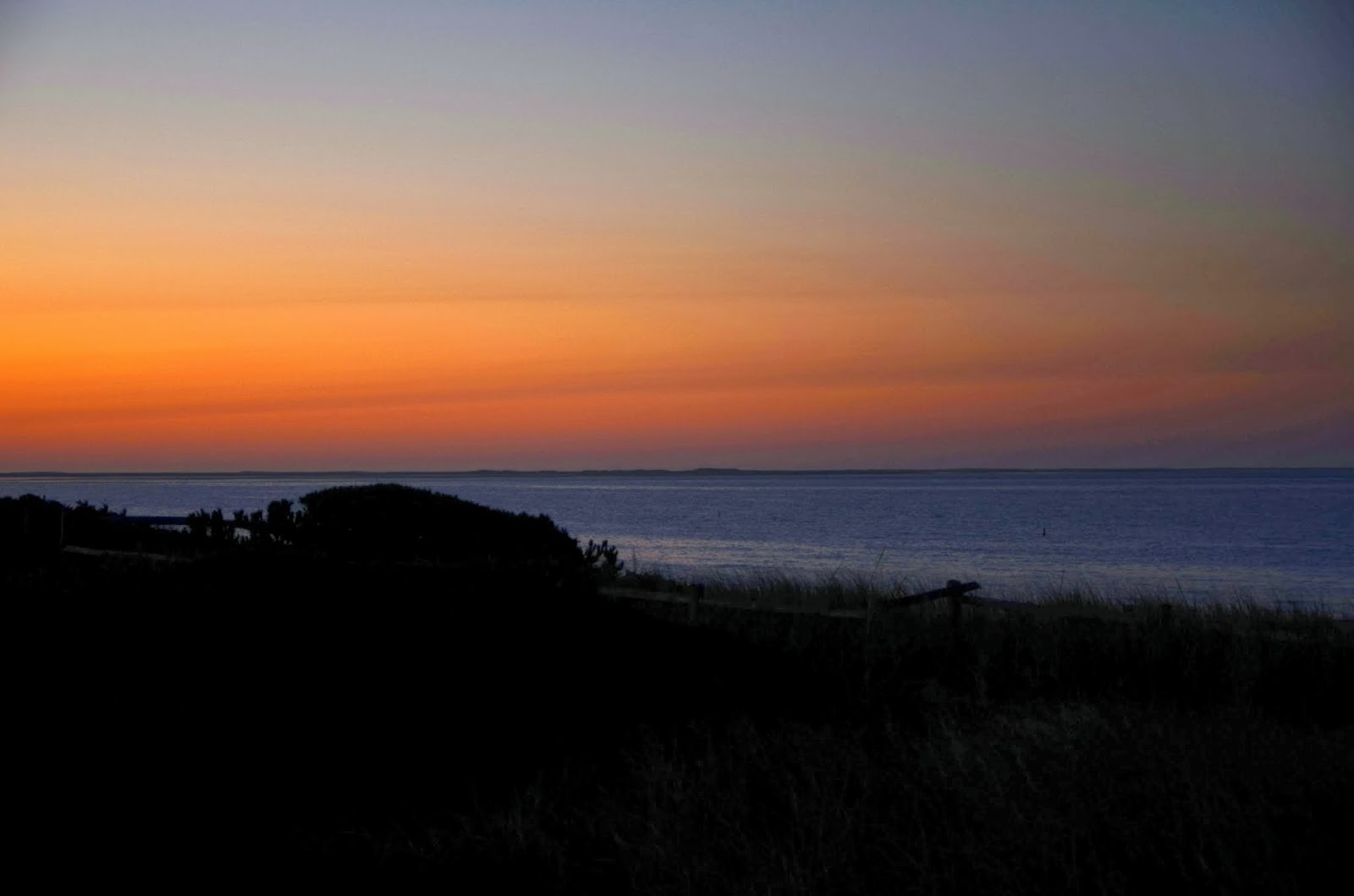 In the Little Yellow House: Cape Cod Sunsets