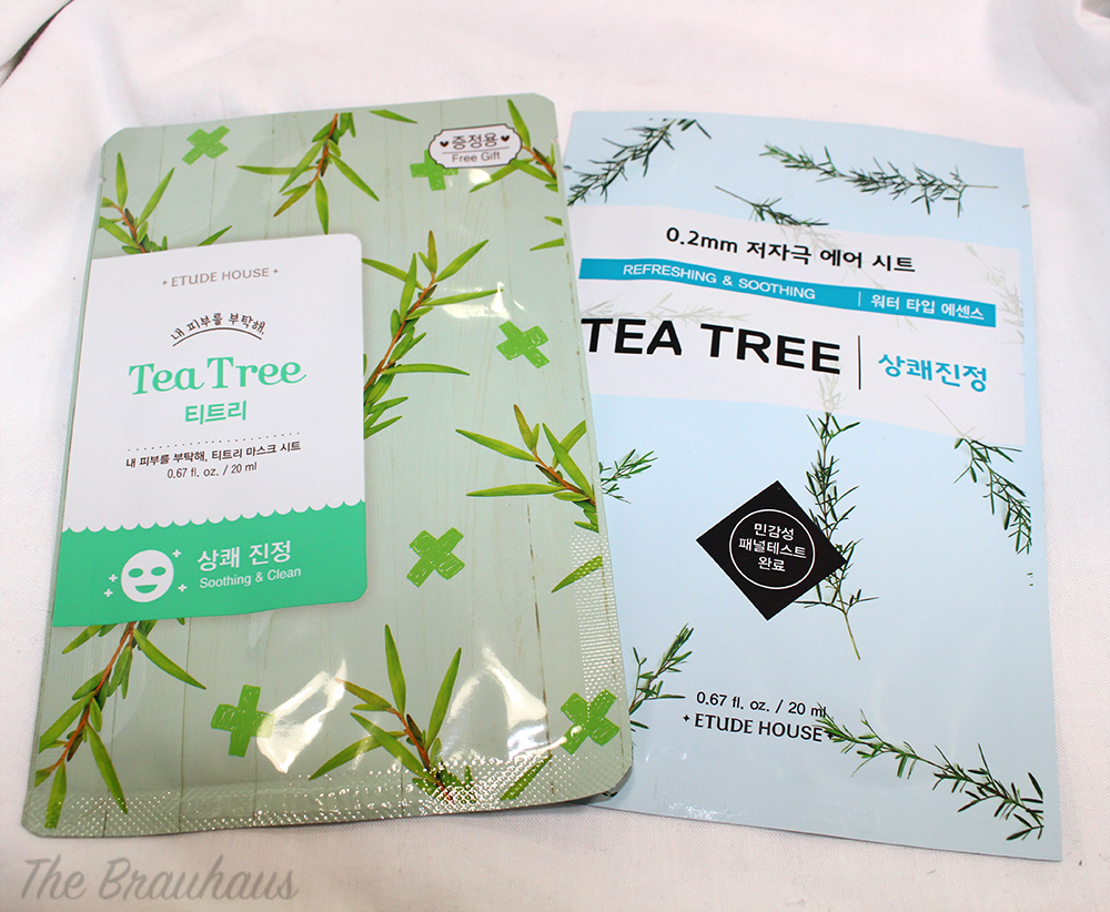 etude house i need you vs 02 therapy air tea tree sheet masks the etude house i need you mask sheet