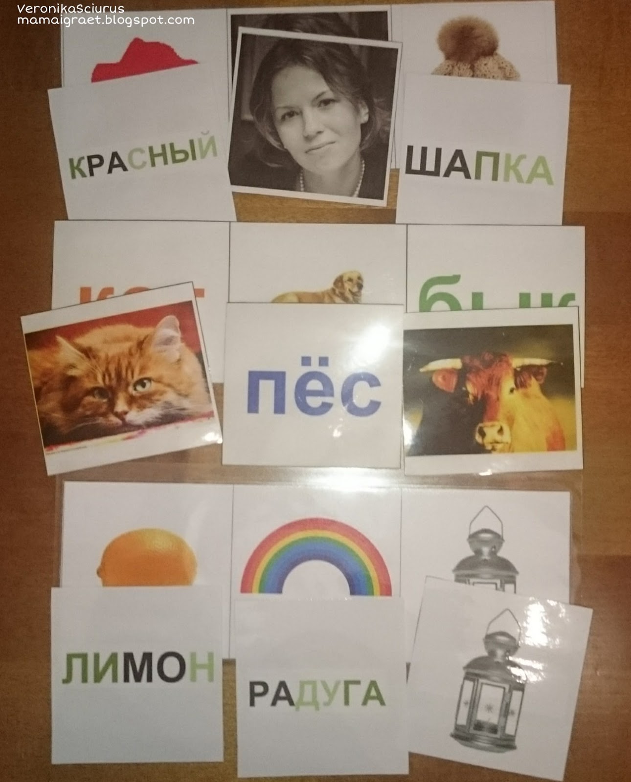 Мама играет, детки учатся...: ЛОТО для обучения ЧТЕНИЮ - как играть и ...