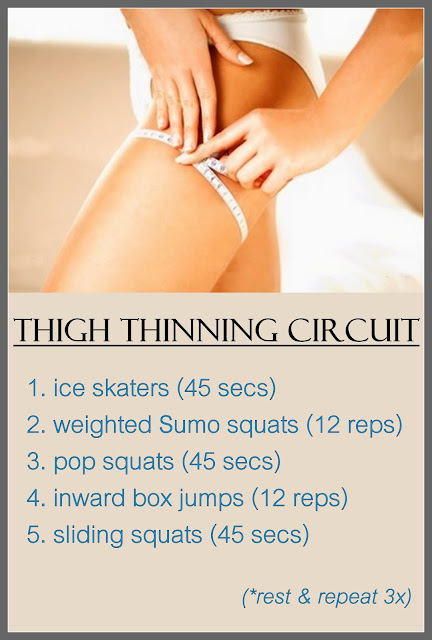 CRAVE fitness: Thigh Thinning Circuit