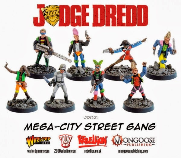 Wargame News and Terrain Warlord Games New Judge Dredd Boxed Sets Released
