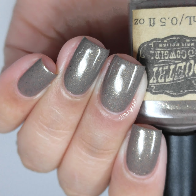 Poetry Cowgirl Nail Polish - Old Wooden Fence