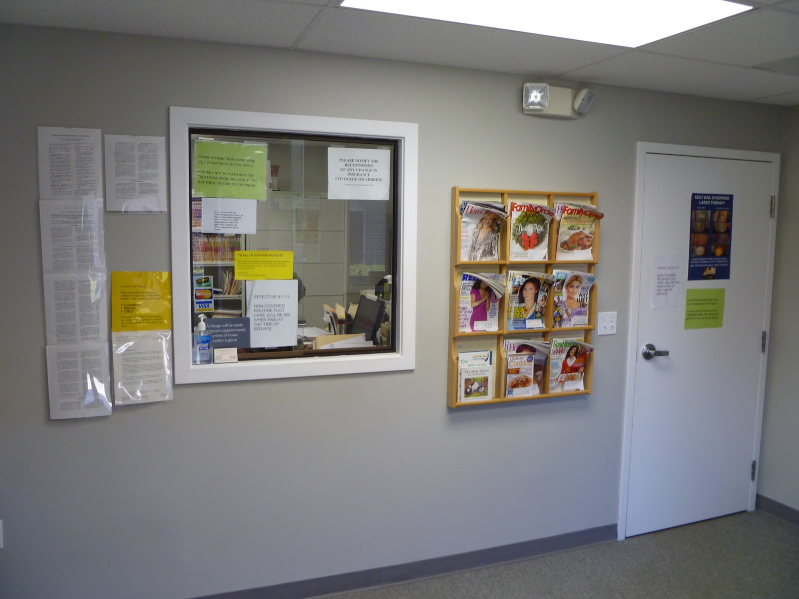 Foot Care In Connecticut Tour of Newington Office