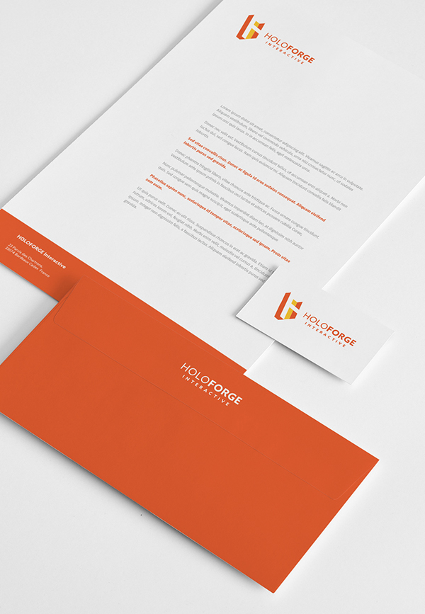 HOLOFORGE Interactive Branding Inspirasi Desain Branding Identity - HOLOFORGE Interactive Branding