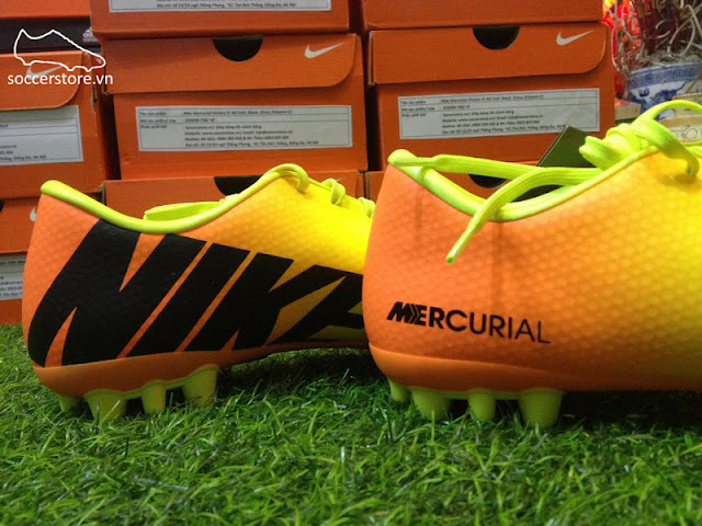 Nike Mercurial Victory IV TF Volt- Black- Citrus ( VItamin C)