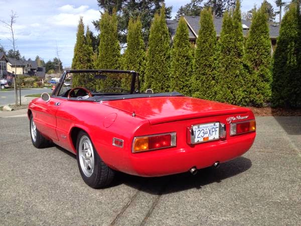 1980 Alfa Romeo Spider Custom Sport Convertible Coupe