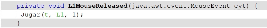 juego tres en raya en java