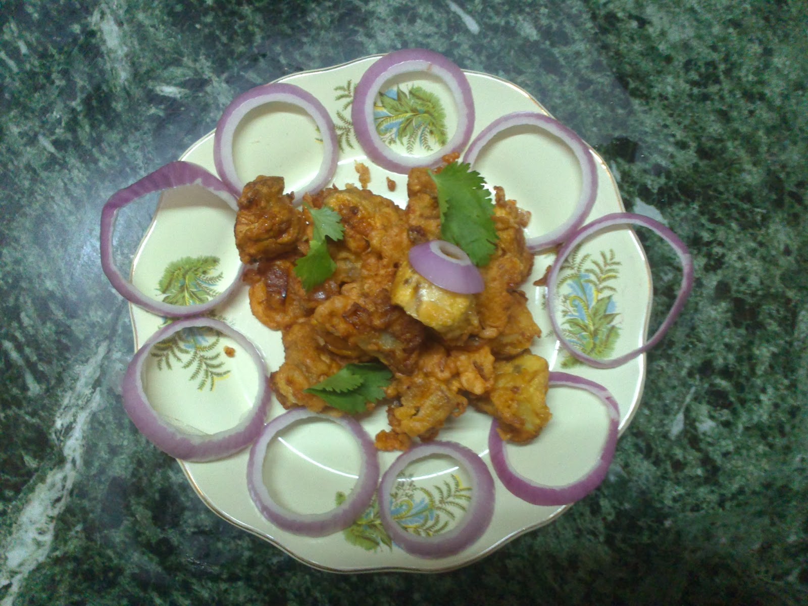 Quick Mushroom Pakora