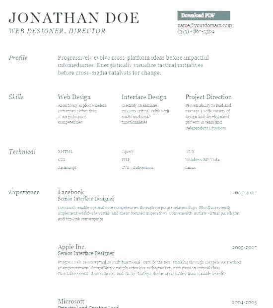 modern resume example resume templates modern resume examples 2019