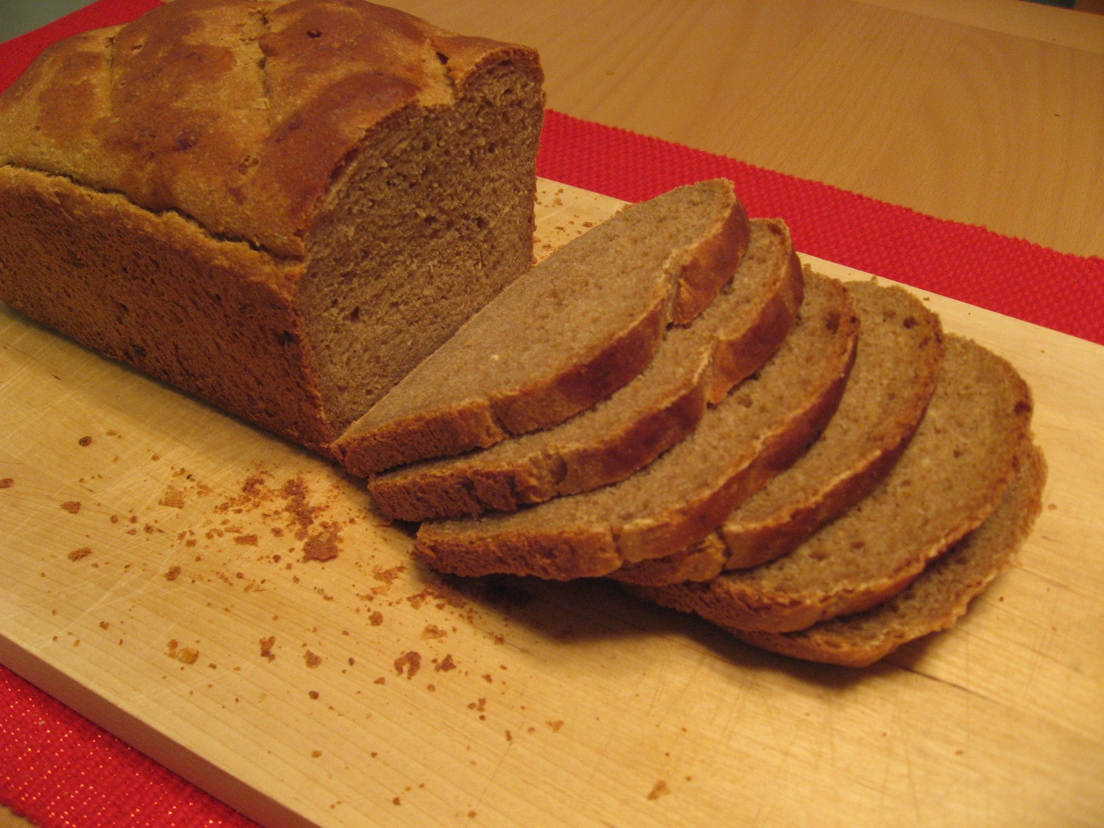 For the loaf of bread Mediterranean Garbanzo Bread