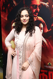 Actress Nithya Menon Stills at Psycho Movie Success Meet Actress Nithya Menon Stills at Psycho Movie Success Meet